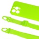 Apple iPhone 12/12 Pro Testa Strap Silicone Design 2 Lime