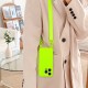 Apple iPhone 12/12 Pro Testa Strap Silicone Design 2 Lime