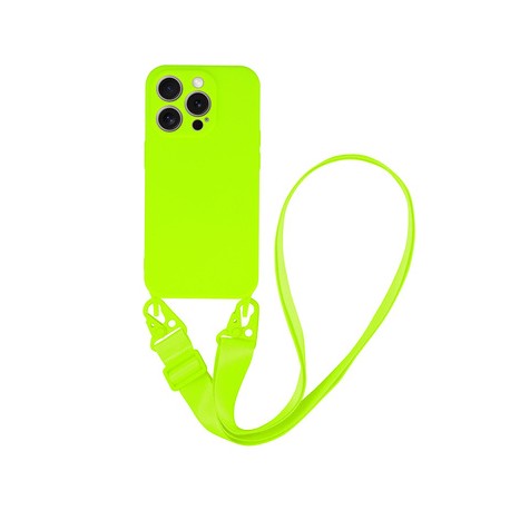 Apple iPhone 12/12 Pro Testa Strap Silicone Design 2 Lime