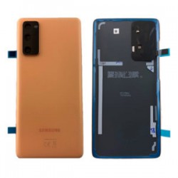 Samsung Galaxy S20 FE 4G BatteryCover+CameraLens Orange ORIGINAL