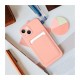 Samsung Galaxy A15 5G/4G Card Silicone Pink