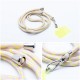 Universal Neck Swing Pendant for Phones Gray-Ycord length 165cm (max 82.5cm in the loop)ellow