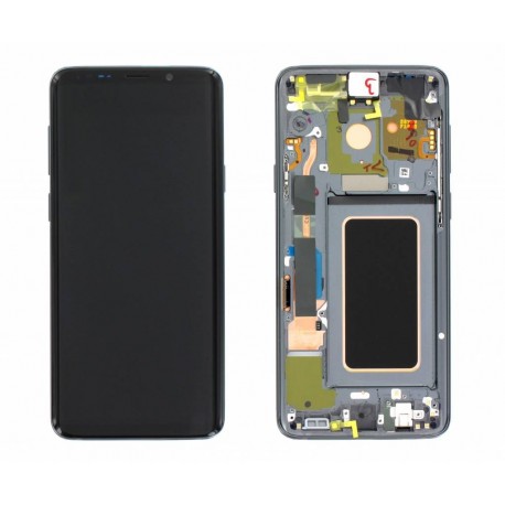 Samsung Galaxy S9 Plus Lcd+Touch Screen+Frame Titanium Gray ORIGINAL