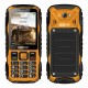 Maxcom MM920 Dual SIM 2.8" Water-dust proof IP67 με Φακό, Ραδιόφωνο (Λειτουργεί χωρίς Handsfree) και Κάμερα Orange-Black