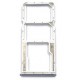 Xiaomi Redmi Note 10/10S Sim Card Tray Silver ORIGINAL