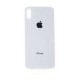 Apple iPhone XS Max BackCover with Bigger Hole ,w/o Camera Lens White GRADE A