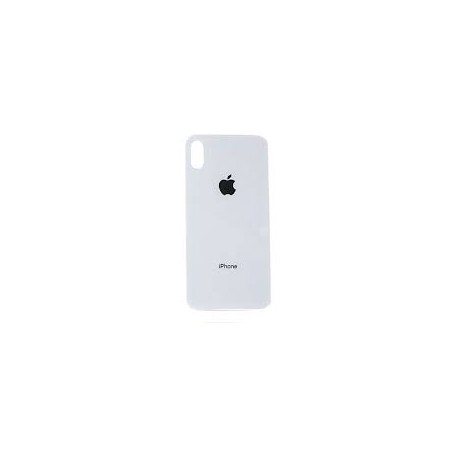 Apple iPhone XS Max BackCover with Bigger Hole ,w/o Camera Lens White GRADE A