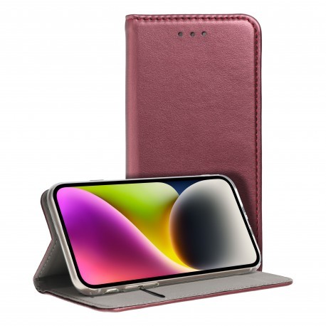 Xiaomi Redmi A3 Testa Magnet Case Burgundy