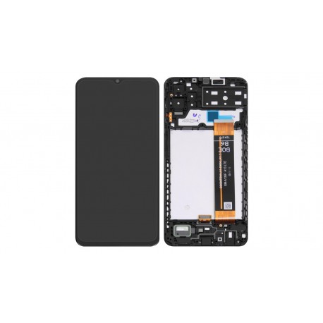Samsung Galaxy M13 4G Lcd+Touch+Frame Black GRADE A