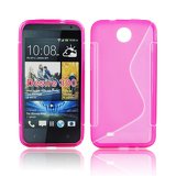Silicone S-Line HTC Desire 300 pink