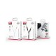 XO NB-R211C Cable 3.5mm Jack to 3.5mm jack 1m White Blue