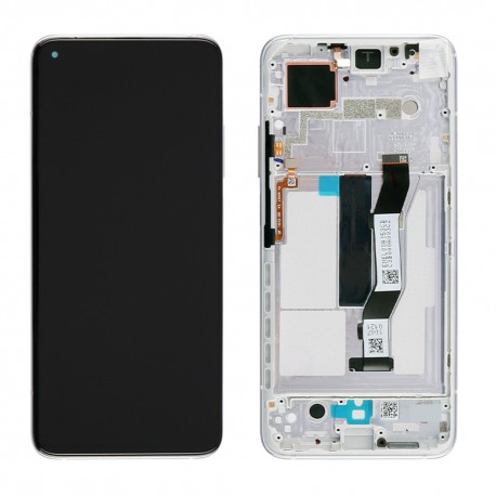 Xiaomi Mi 10T/Mi 10T Pro 5G Lcd+Touch Screen+Frame Silver ORIGINAL