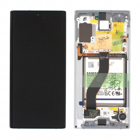 Samsung Galaxy Note 10 Lcd+Touch+Frame+Battery Black ORIGINAL