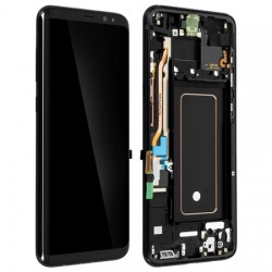 Samsung Galaxy S8 Plus Lcd+Touch+Frame+Battery Black ORIGINAL