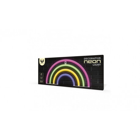 Neon LED Light Rainbow Multicolor Bat+USB FLNE14 Forever