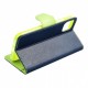 Apple iPhone 12 / 12 Pro Testa Fancy Case Navy /Lime