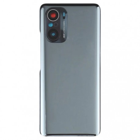 Xiaomi Poco F3 5G BatteryCover+Camera Lens Black ORIGINAL
