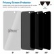 Apple iPhone 15 Pro Vmax Privacy 0.33mm Tempered Glass 2,5D Clear