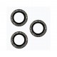 Apple iPhone 16/16 Plus Hard Diamond for Camera Lens Black 2pcs