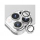 Apple iPhone 16/16 Plus Hard Diamond for Camera Lens Silver 2pcs