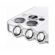 Apple iPhone 16/16 Plus Hard Diamond for Camera Lens Silver 2pcs