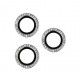 Apple iPhone 16/16 Plus Hard Diamond for Camera Lens Silver 2pcs