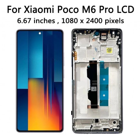 Xiaomi Poco M4 Pro 5G Lcd+Touch+Frame Black ORIGINAL