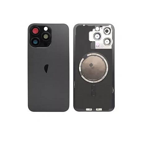 Apple iPhone 15 Pro Max BackCover with Magsafe Black GRADE A