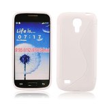 Silicone S-Line Samsung i9190 Galaxy S4 Mini white