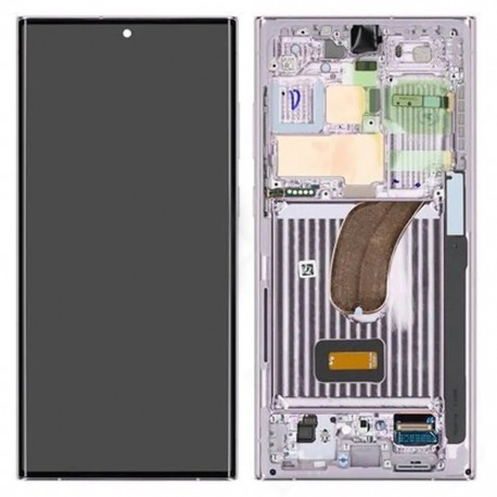 Samsung Galaxy S23 Ultra 5G Lcd+Touch+Frame Levander/Pink ORIGINAL
