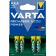 Varta R3/AAA Eπαναφορτιζόμενη Μπαταρία 1000mAh (4τεμ.)