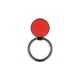 Ring Holder Leather Red
