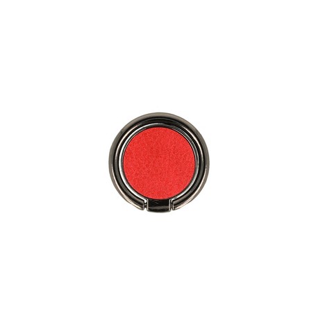 Ring Holder Leather Red