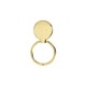 Ring Holder Mirror Gold