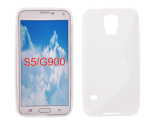 Silicone S-Line Samsung Galaxy S5/G900 white
