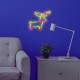 Neon PLEXI LED BAT Multicolor FPNE12 Forever Light