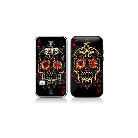 Skin Kits Cover Sticker Muerte for iPhone 3G