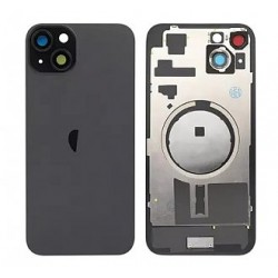 Apple iPhone 15 Plus BackCover with Magsafe+Camera Lens Black GRADE A