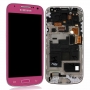 Samsung i9195 Front+Lcd+Touch Screen pink ORIGINAL