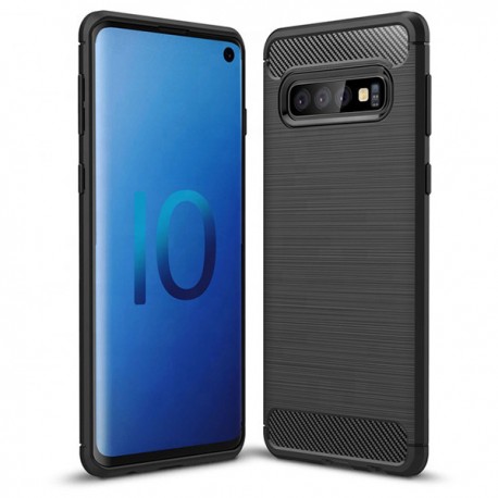 Huawei P Smart 2019 Testa Carbon Silicone black