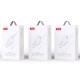 XO CE12 PD QC3.0 20W Wall Adapter Charger Usb+Usc-C+Micro Usb Data Cable White