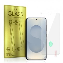 Samsung Galaxy S25 Plus Tempered Glass Gold (With Fingerprint Unlock)