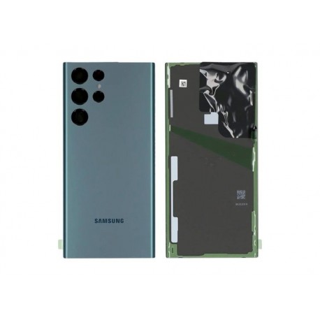 Samsung Galaxy S22 Ultra 5G BatteryCover+CameraLens Green ORIGINAL