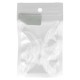 Silicone Anti Dust Plug Lighting White [10pieces]