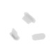 Silicone Anti Dust Plug Lighting White [10pieces]