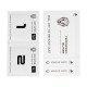 Apple iPhone 11 Tempered Glass for Camera Lens Black 3D Protect 2pcs
