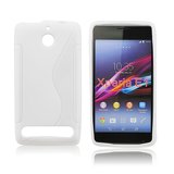 Silicone S-Line Sony Xperia E1 white