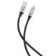 XO NB251 Usb/Type C DataCable 6A 1M Black