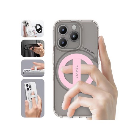 Liavec Ring Magsafe light pink