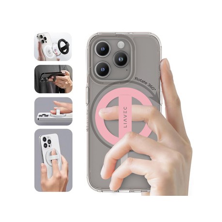 Liavec Ring Magsafe Pink